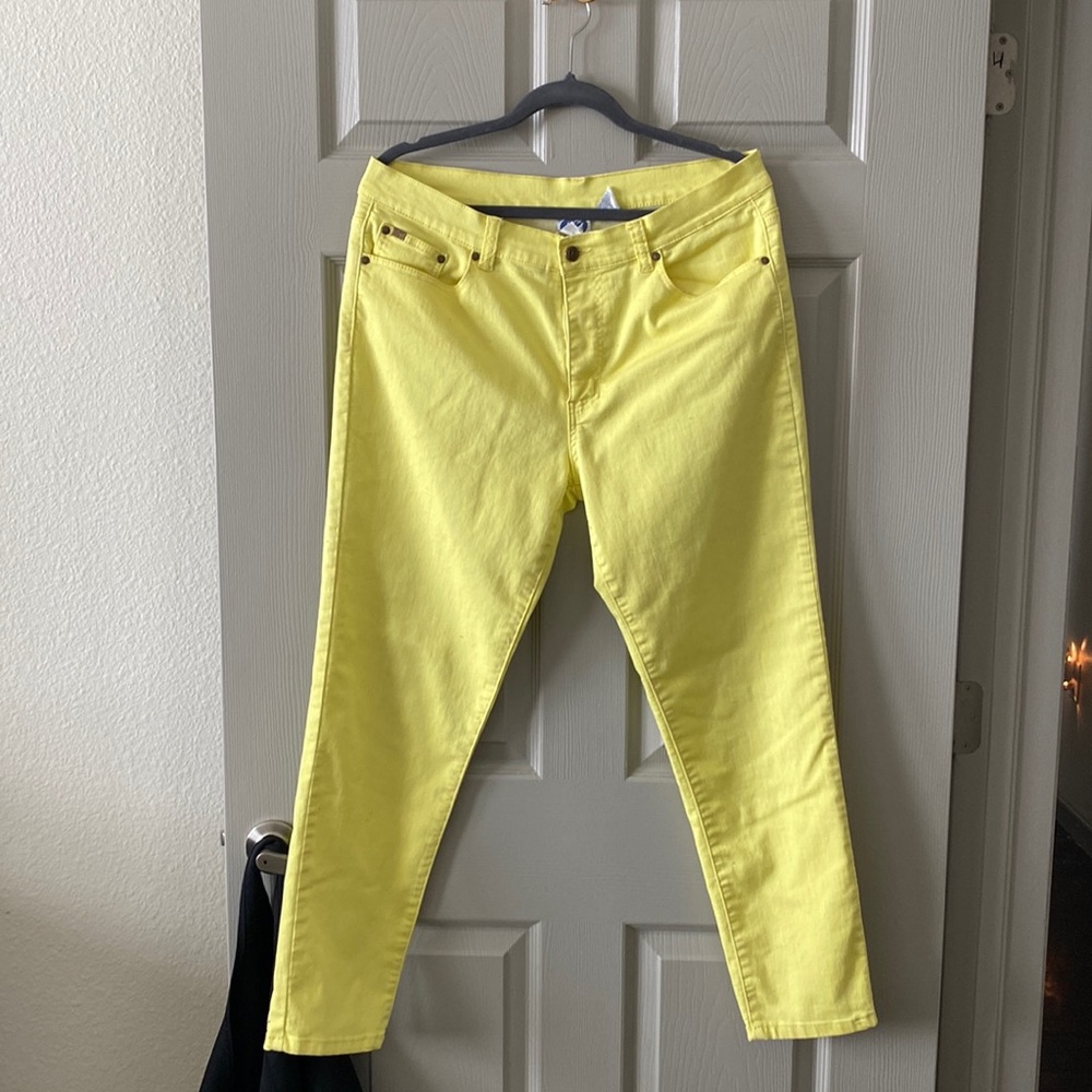 Super Cute Bright Yellow Jeans